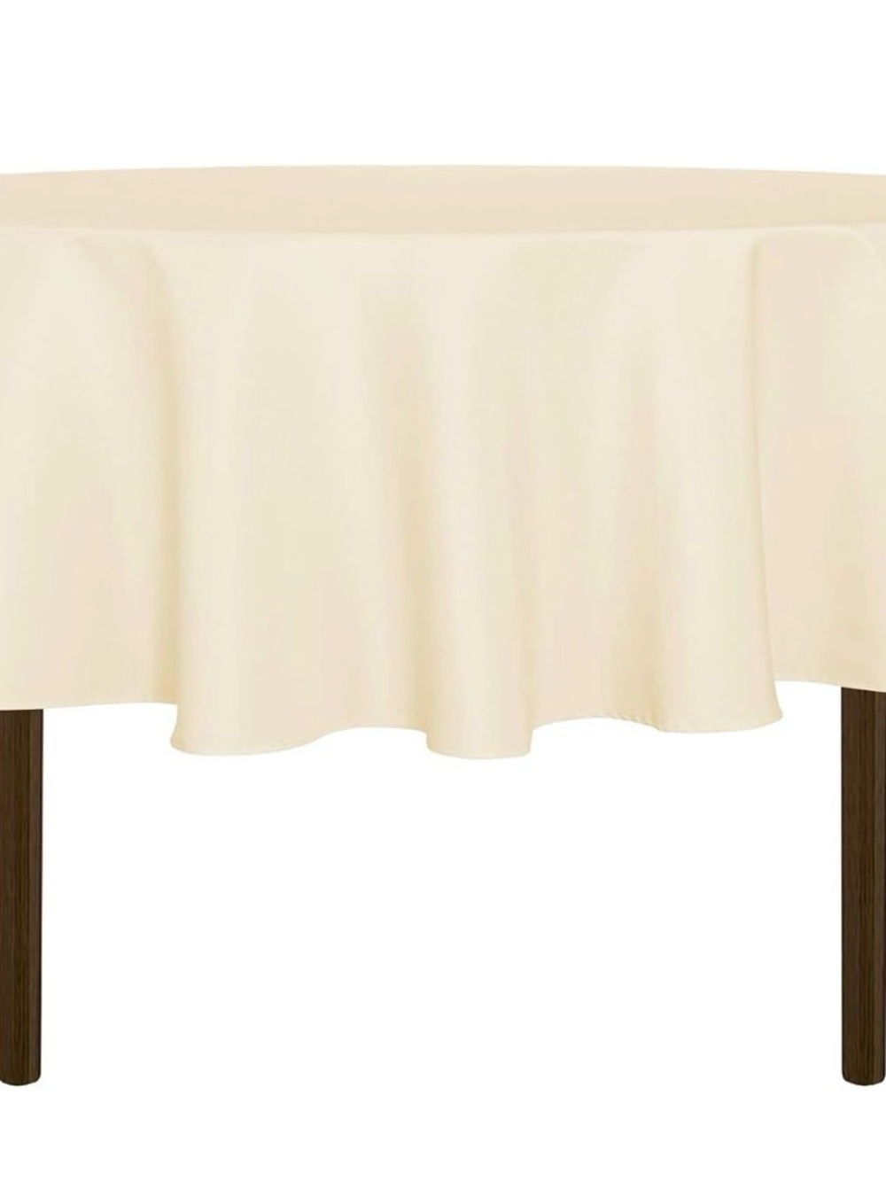 sancua Round Tablecloth - 80 Inch - Water Resistant